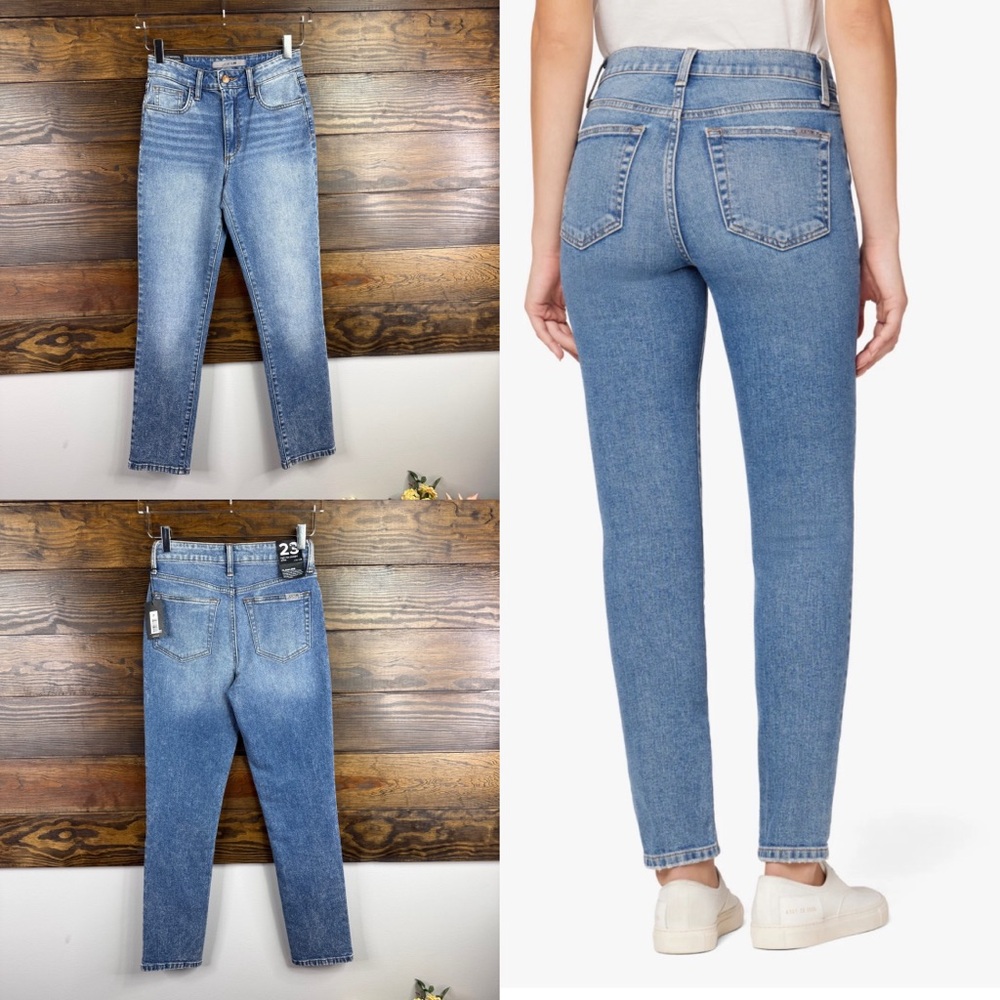 Joe’s Jeans Light Blue Women Skinny High Rise Straight Ankle New Size 23
